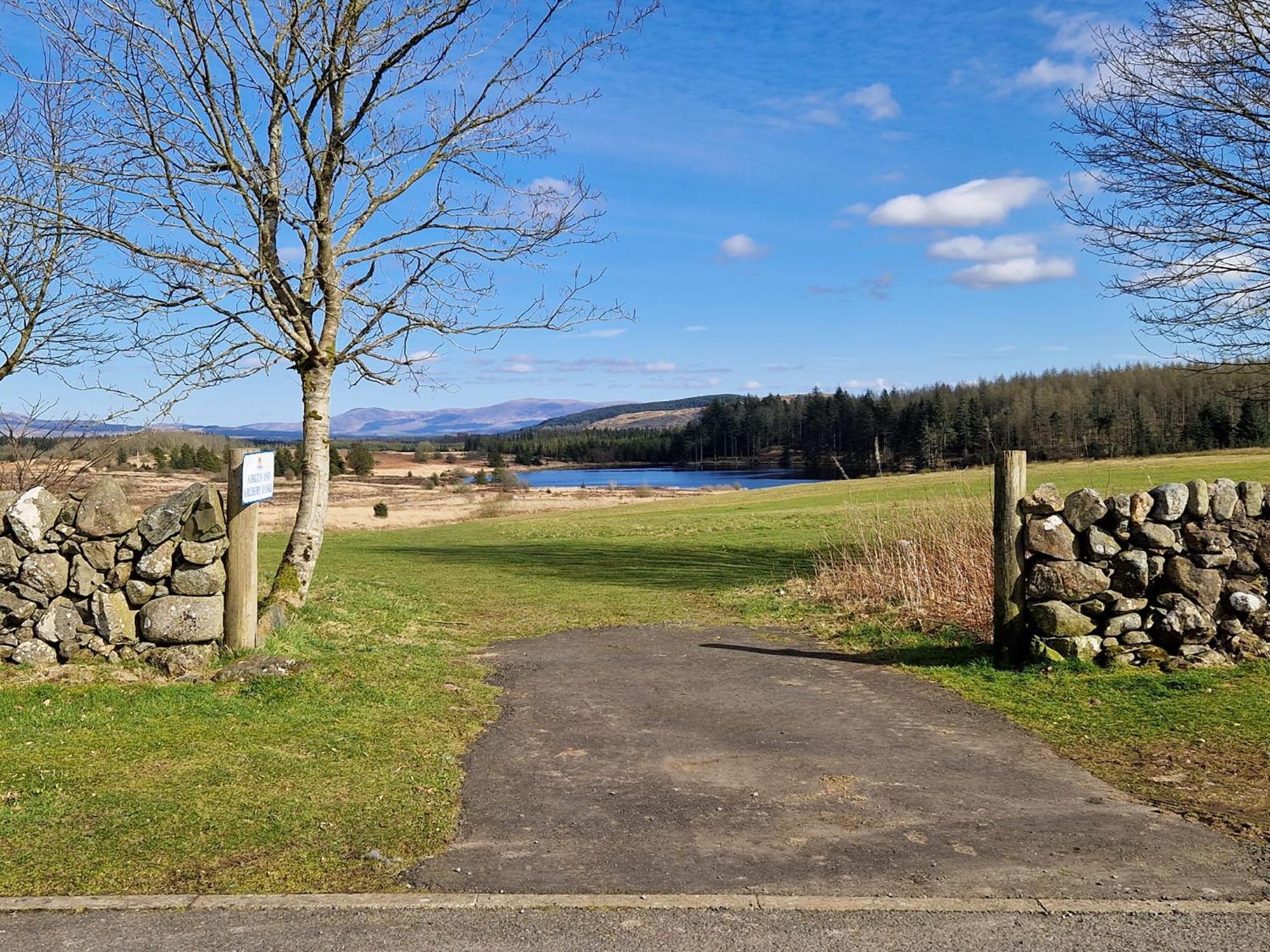 Lochview Retreat Caravan Balminnoch Dış mekan fotoğraf