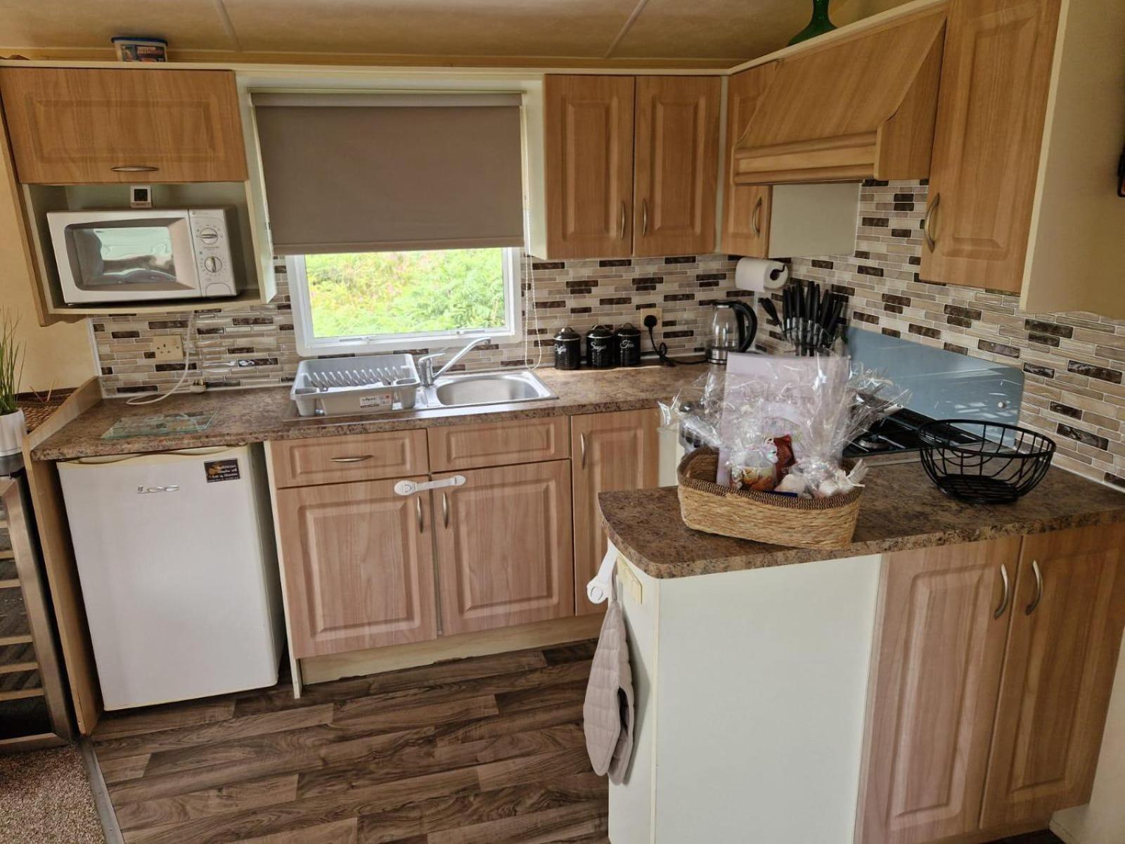 Lochview Retreat Caravan Balminnoch Dış mekan fotoğraf